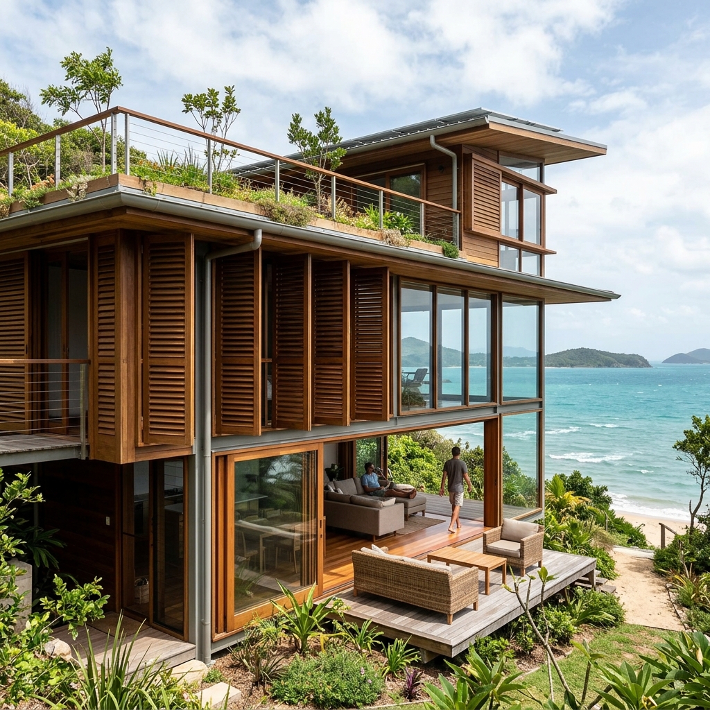 Arquitetura Inteligente: Deixe Sua Casa de Praia Fresca e Aconchegante